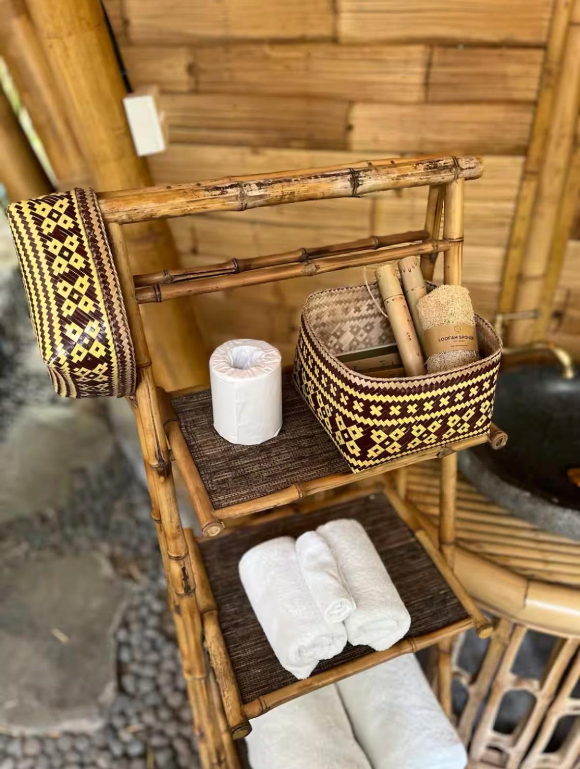 Wahem Eco Bamboo - Magical Bamboo House Ubud Bali Villa Eksteriør billede