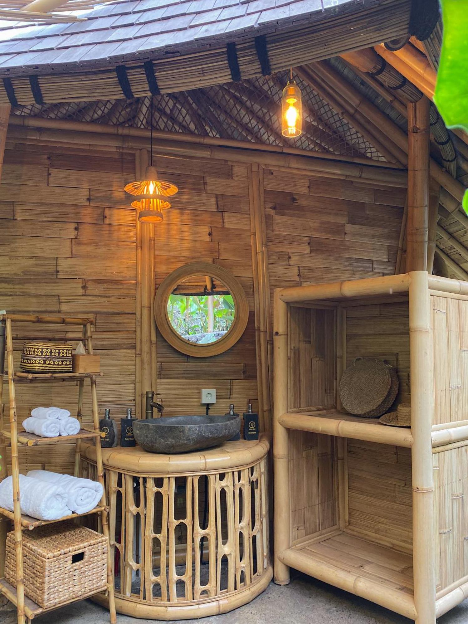 Wahem Eco Bamboo - Magical Bamboo House Ubud Bali Villa Eksteriør billede