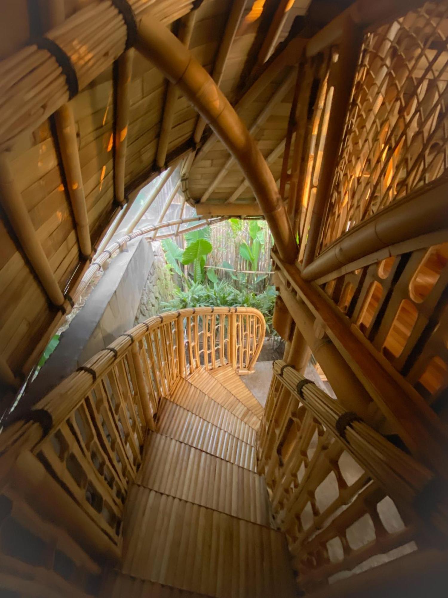 Wahem Eco Bamboo - Magical Bamboo House Ubud Bali Villa Eksteriør billede