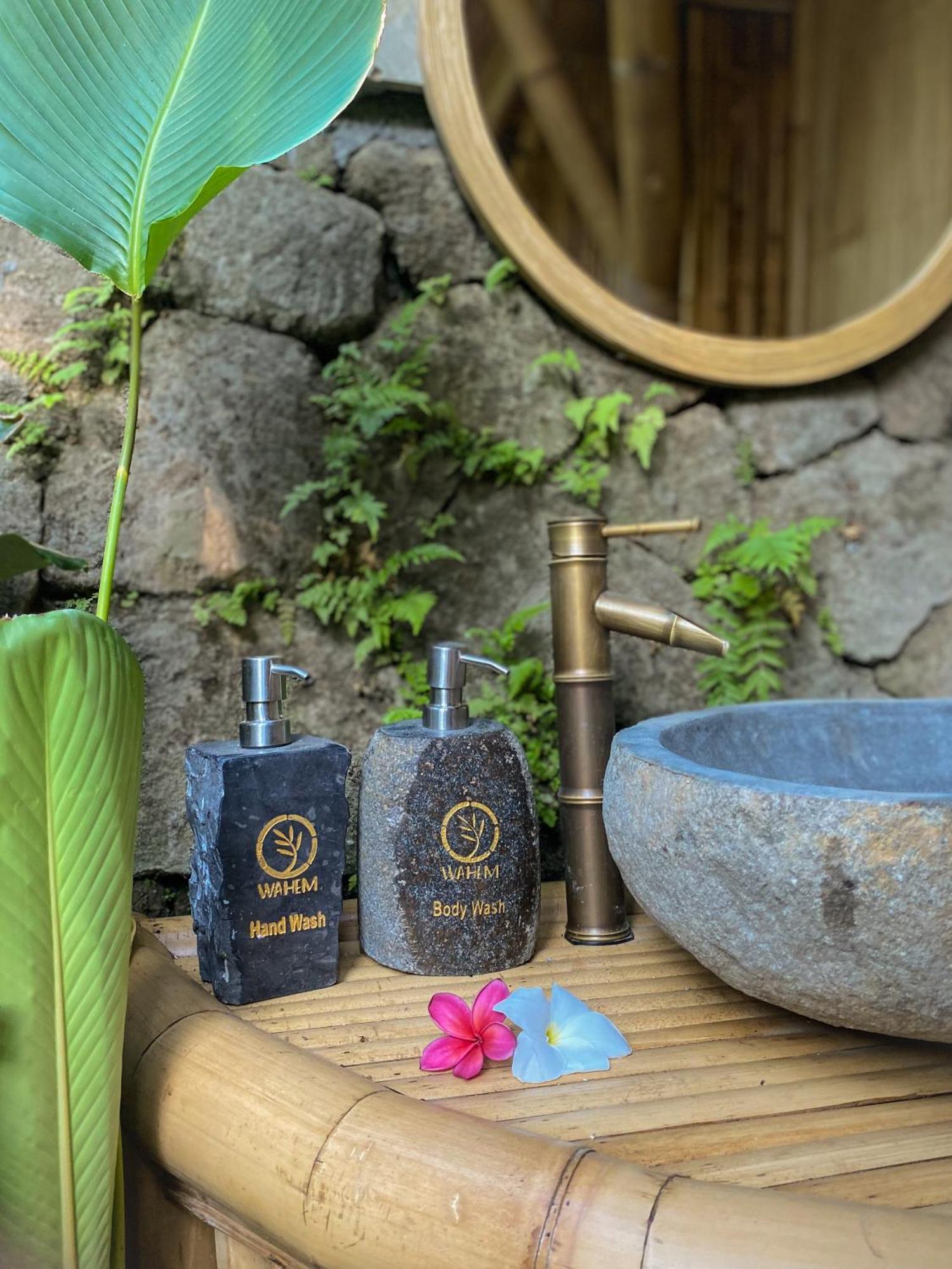 Wahem Eco Bamboo - Magical Bamboo House Ubud Bali Villa Eksteriør billede