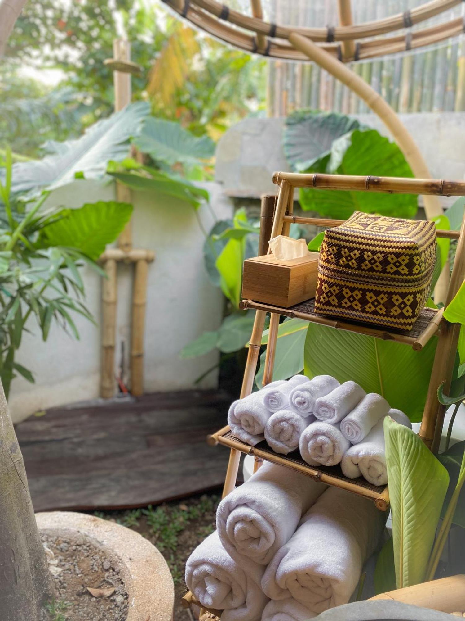 Wahem Eco Bamboo - Magical Bamboo House Ubud Bali Villa Eksteriør billede