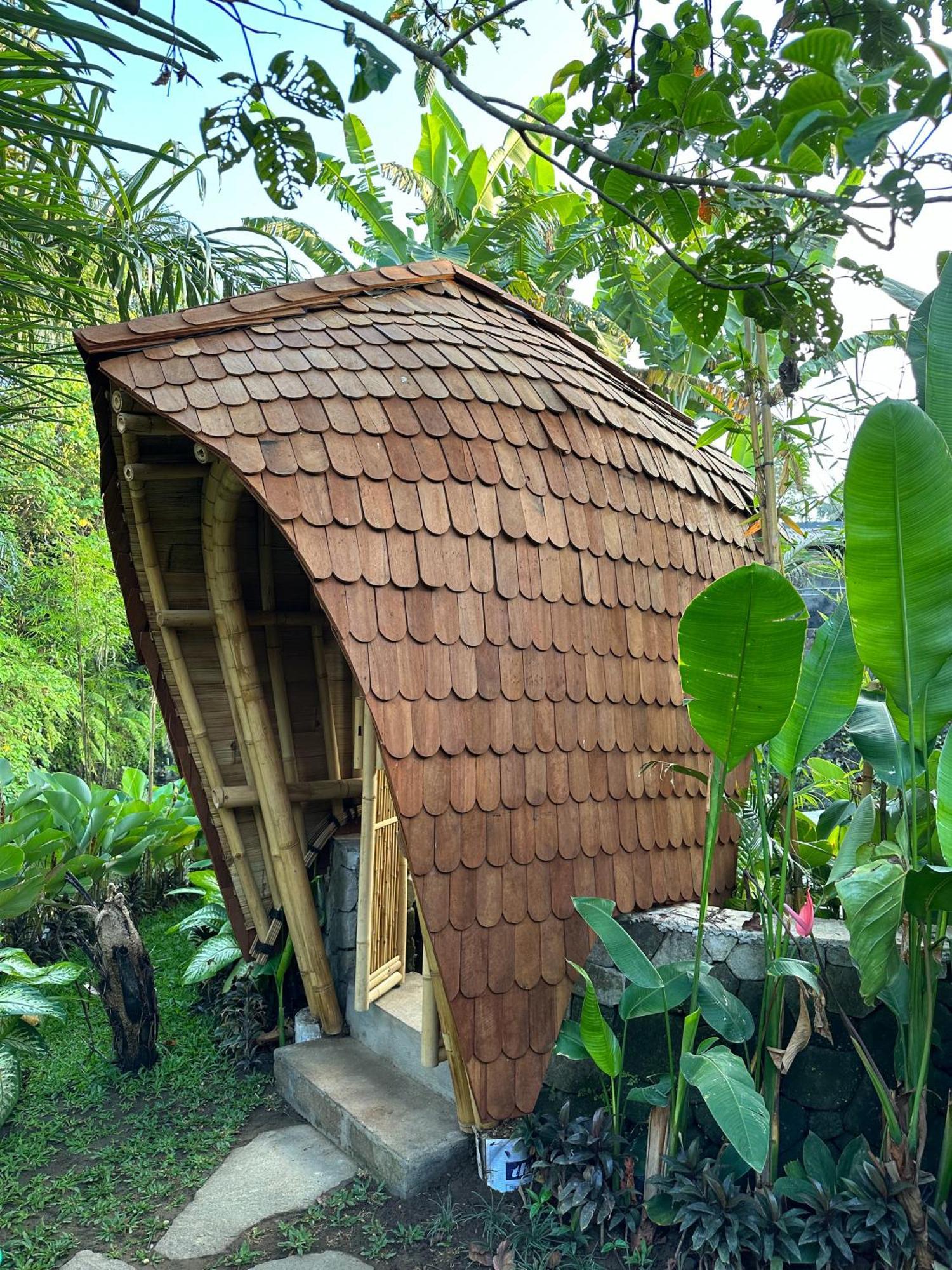Wahem Eco Bamboo - Magical Bamboo House Ubud Bali Villa Eksteriør billede