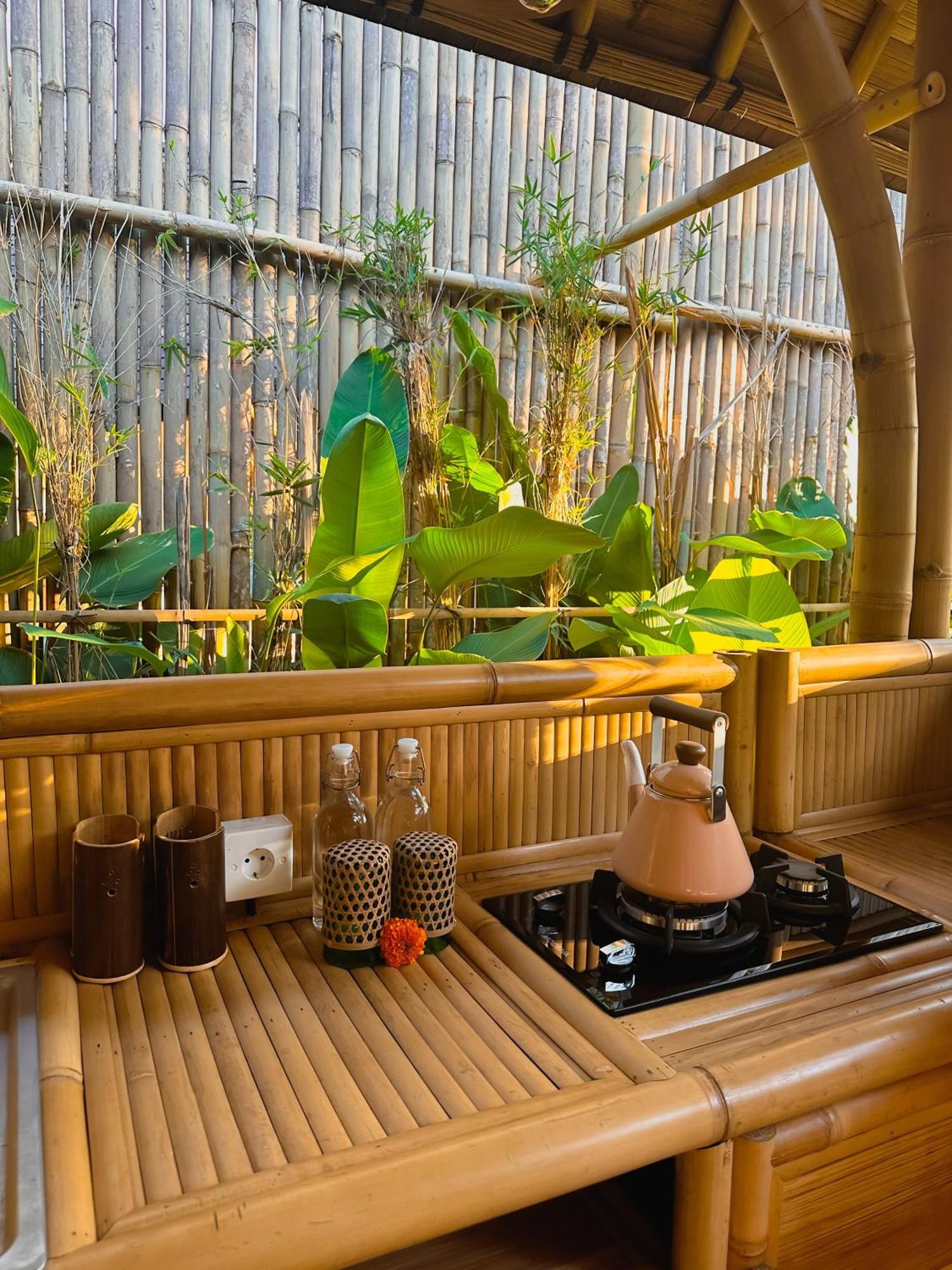 Wahem Eco Bamboo - Magical Bamboo House Ubud Bali Villa Eksteriør billede