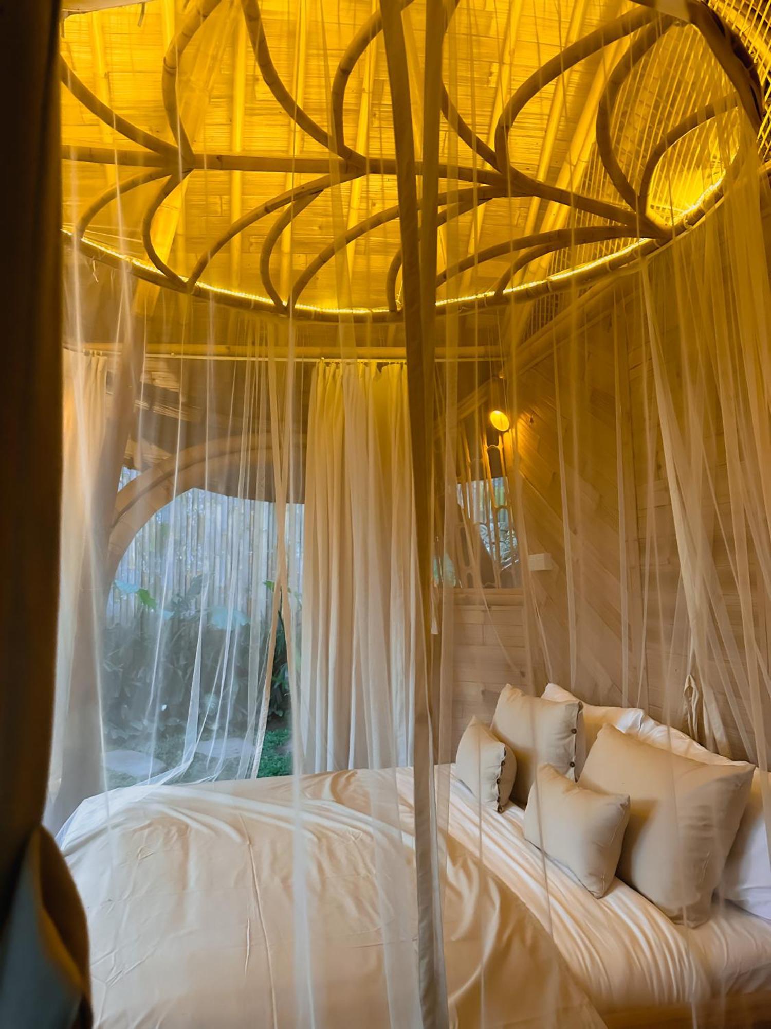 Wahem Eco Bamboo - Magical Bamboo House Ubud Bali Villa Eksteriør billede