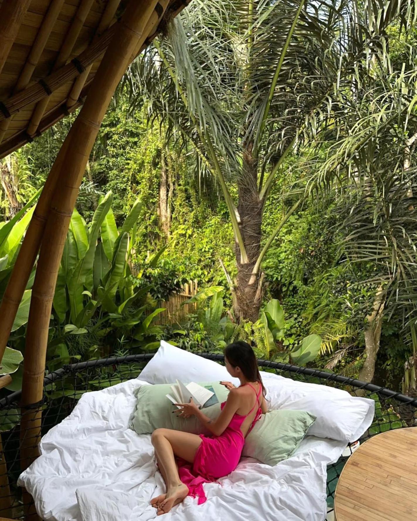 Wahem Eco Bamboo - Magical Bamboo House Ubud Bali Villa Eksteriør billede